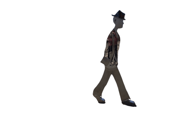 The Lowry Statue at Knott End Slipway is a significant landmark that celebrates the life and work of L.S. Lowry. The statue, made of stainless steel and standing over 5 feet tall, was unveiled on September 11, 2015. It was created by local designer Tom Elliot and is located near the spot where Lowry was known to stand and sketch. The statue features a matchstick man and a dog, reflecting Lowry's characteristic style and the village's deep connection to his art. The statue was funded by Preesall Town Council and the Wyre Council 'Shaping your Neighbourhood' initiative, which benefits residents across Wyre.